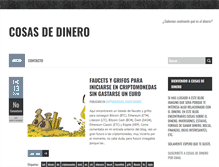 Tablet Screenshot of cosasdedinero.com